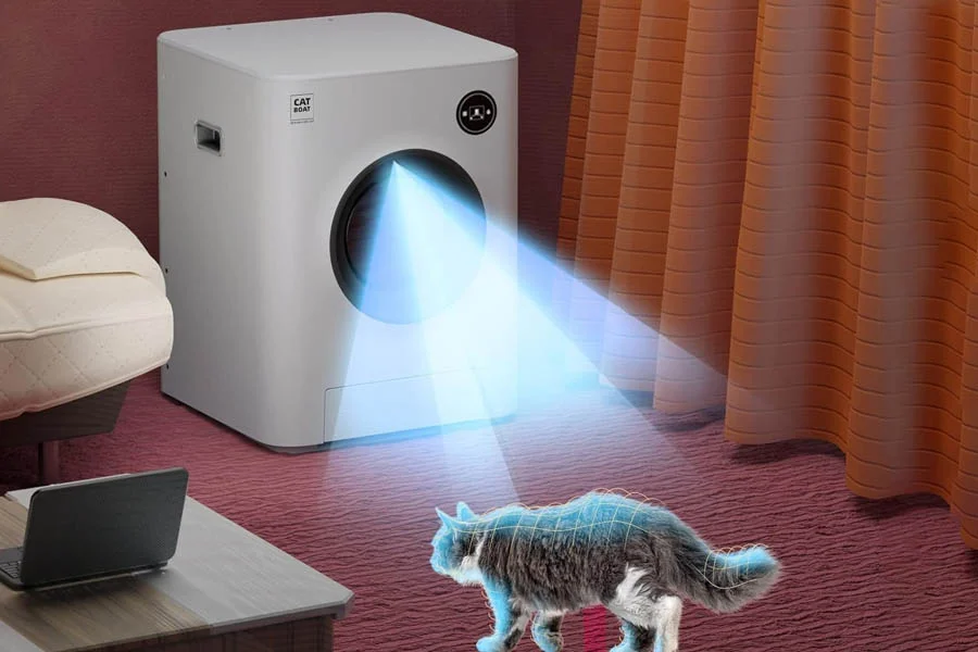 auto cat litter