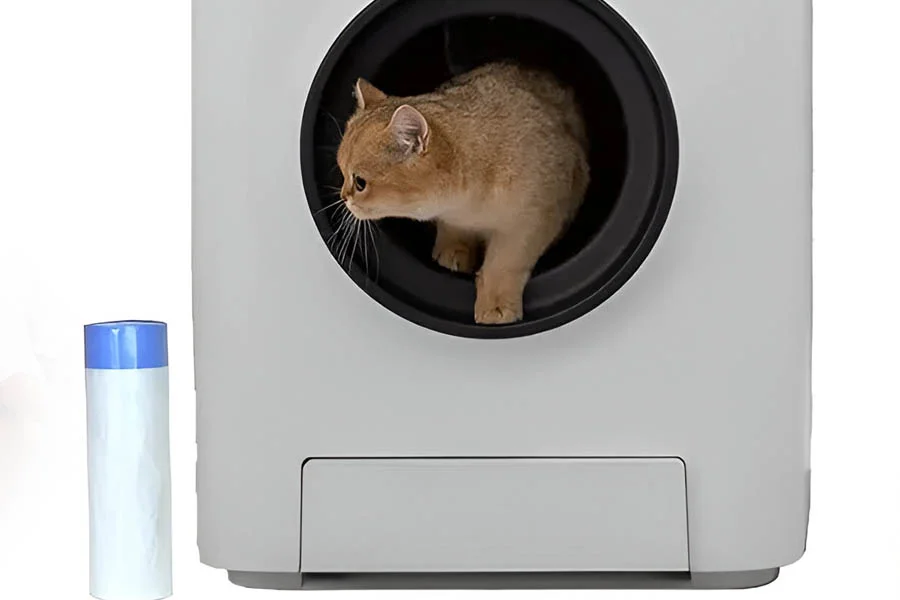 mechanical litter box