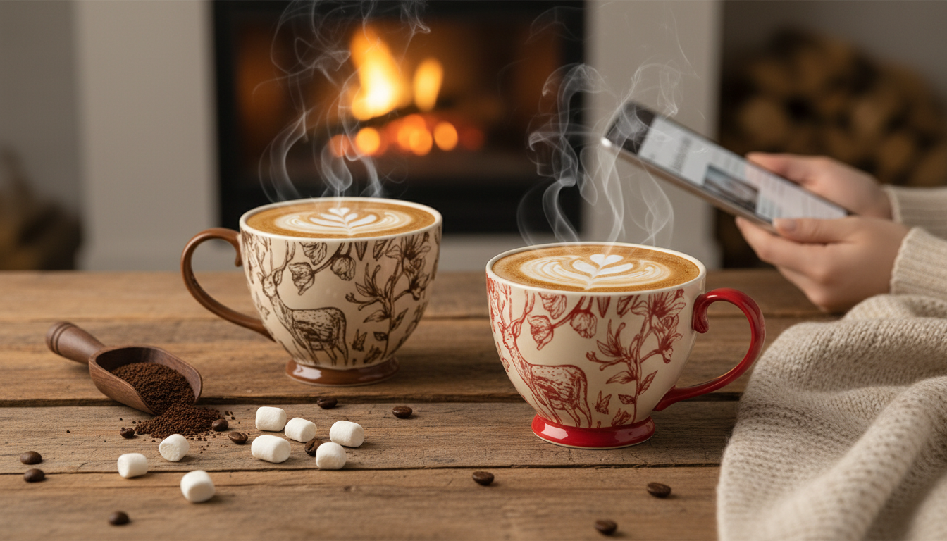 Eco-Friendly Large Ceramic Mug for Breakfast & Milk