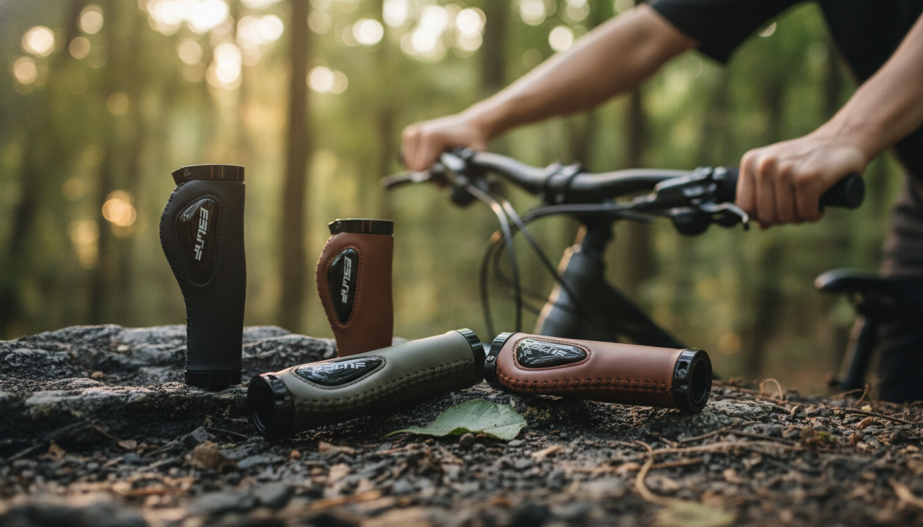 Non-Slip Shock-Absorbing Grips for Bikes & Scooters
